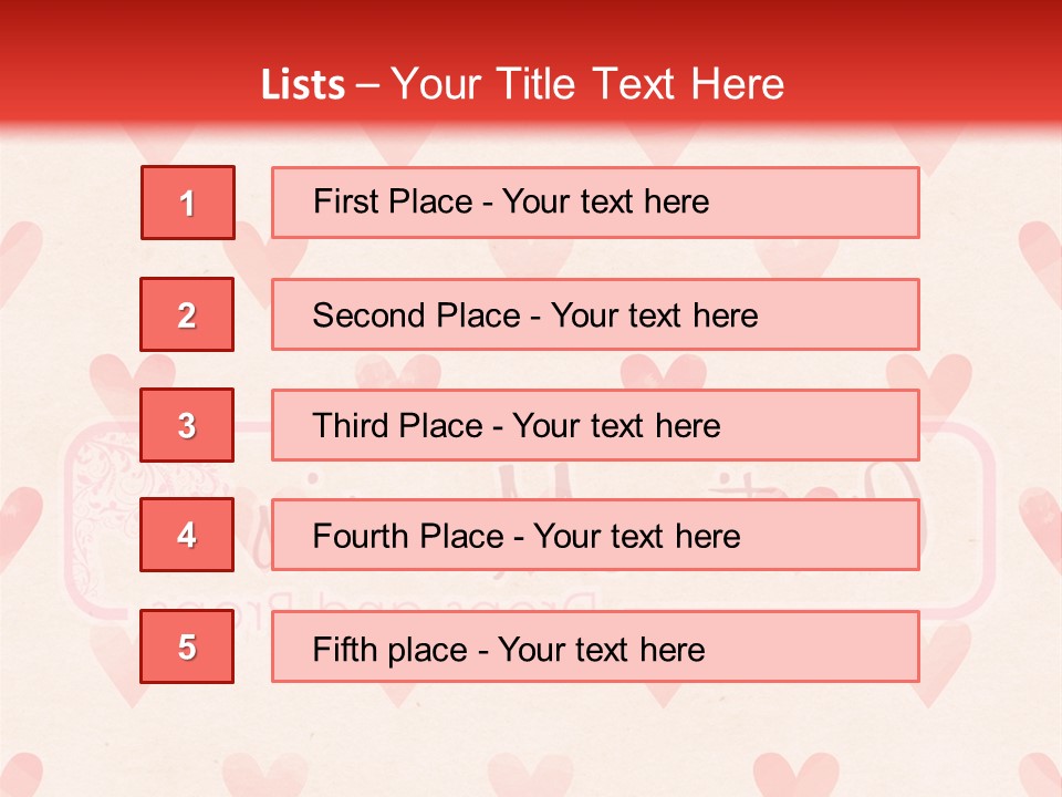 Wallpaper Pink Romantic PowerPoint Template