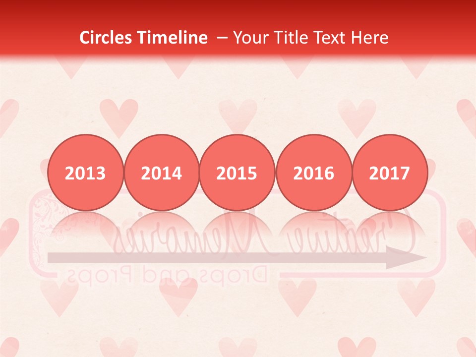 Wallpaper Pink Romantic PowerPoint Template