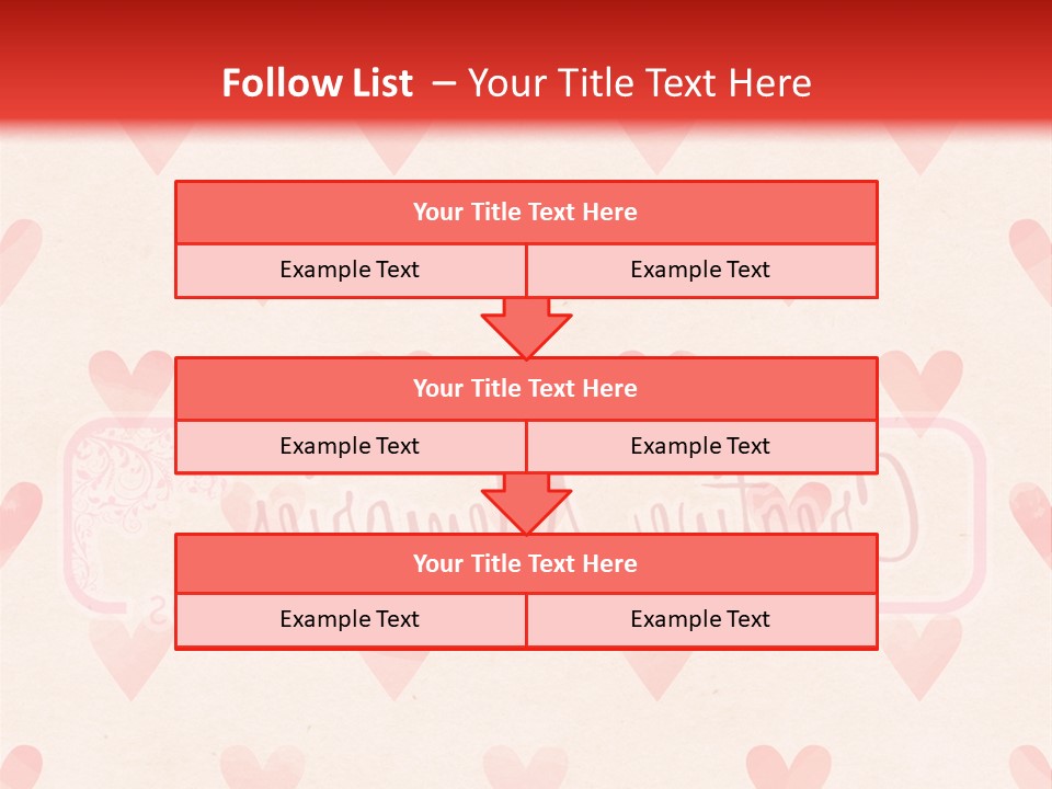 Wallpaper Pink Romantic PowerPoint Template