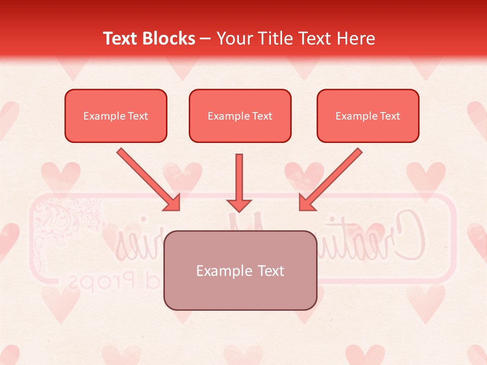 Wallpaper Pink Romantic PowerPoint Template