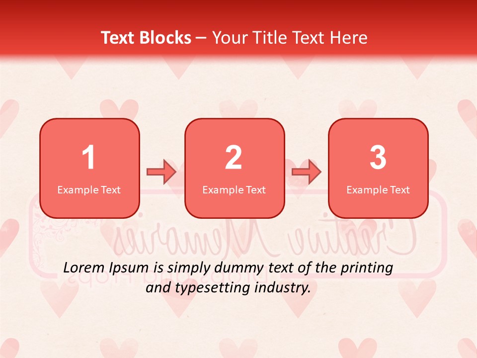Wallpaper Pink Romantic PowerPoint Template