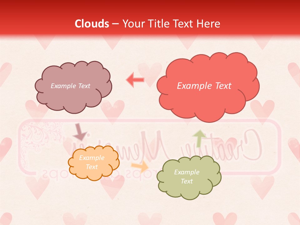 Wallpaper Pink Romantic PowerPoint Template