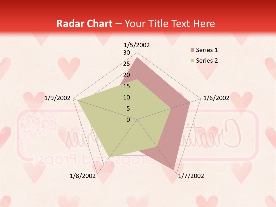 Wallpaper Pink Romantic PowerPoint Template