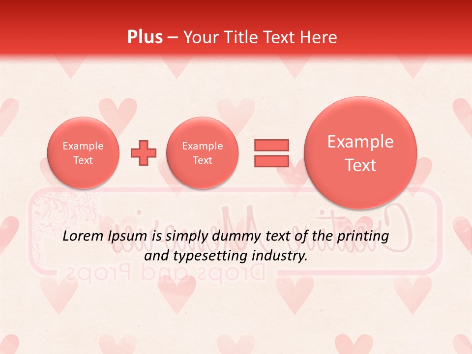 Wallpaper Pink Romantic PowerPoint Template
