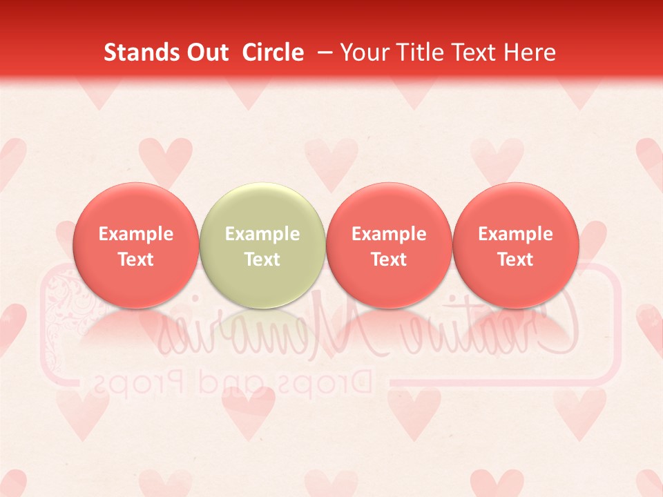 Wallpaper Pink Romantic PowerPoint Template