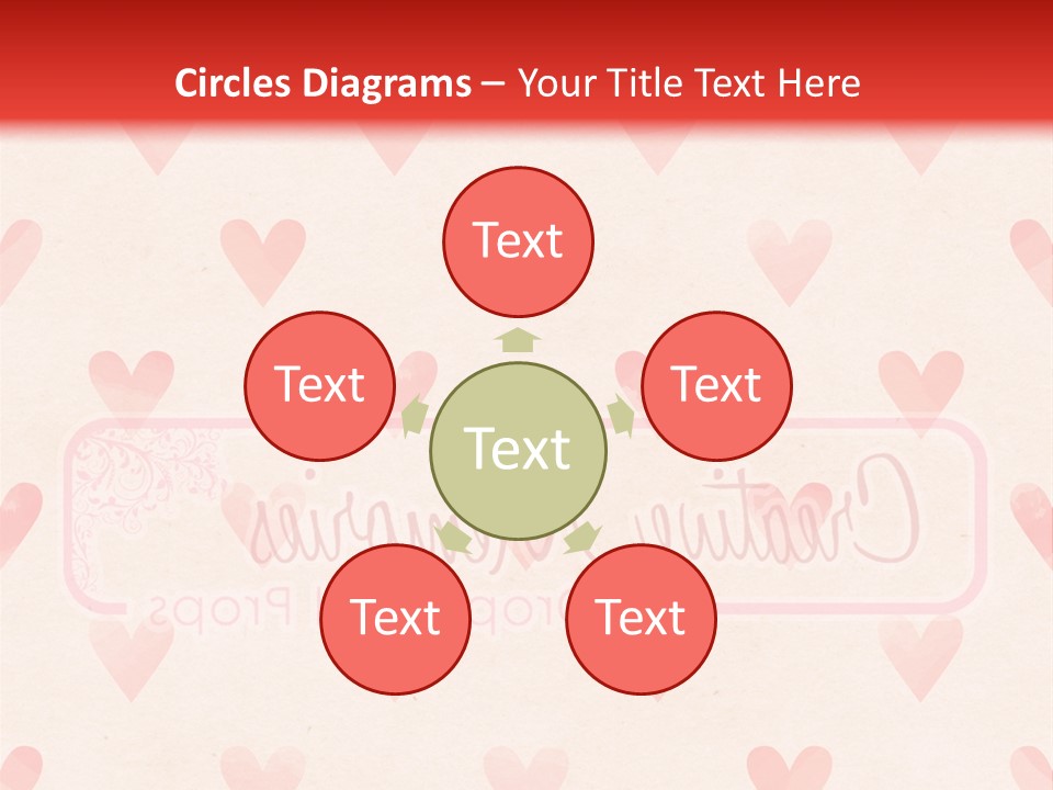 Wallpaper Pink Romantic PowerPoint Template