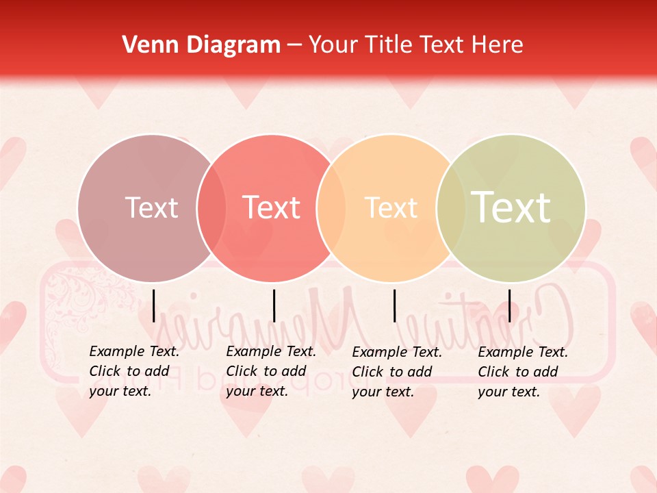 Wallpaper Pink Romantic PowerPoint Template