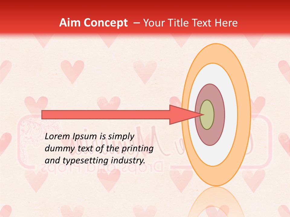 Wallpaper Pink Romantic PowerPoint Template
