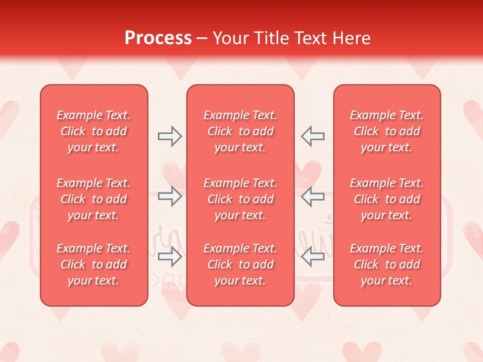 Wallpaper Pink Romantic PowerPoint Template