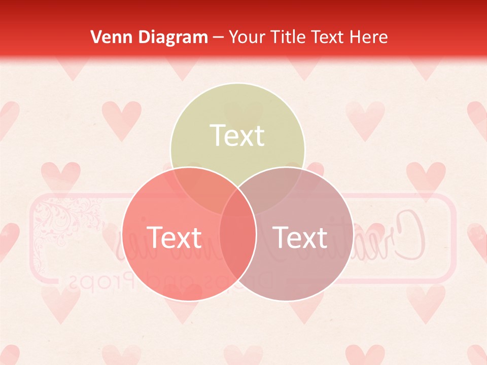 Wallpaper Pink Romantic PowerPoint Template