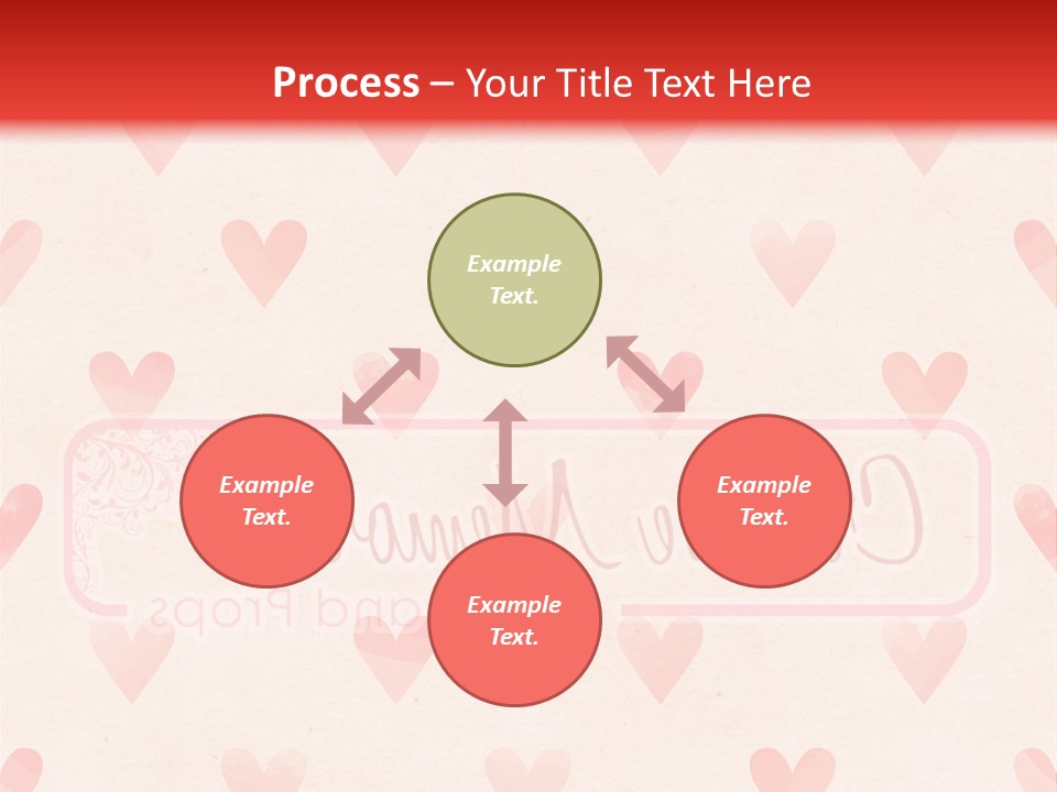 Wallpaper Pink Romantic PowerPoint Template