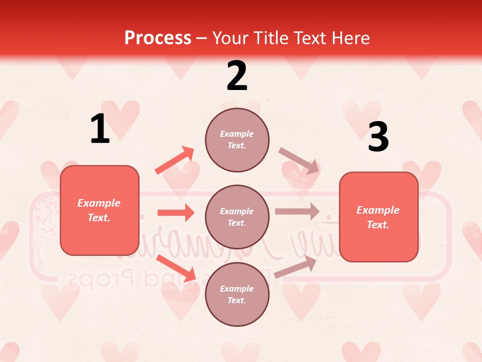 Wallpaper Pink Romantic PowerPoint Template