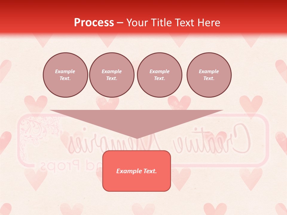 Wallpaper Pink Romantic PowerPoint Template