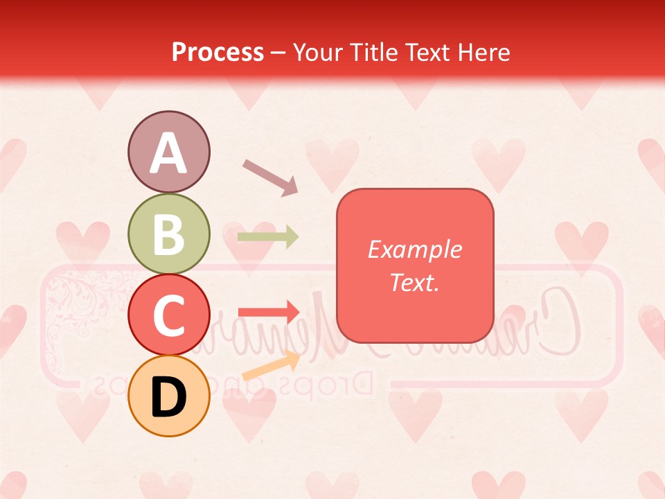 Wallpaper Pink Romantic PowerPoint Template