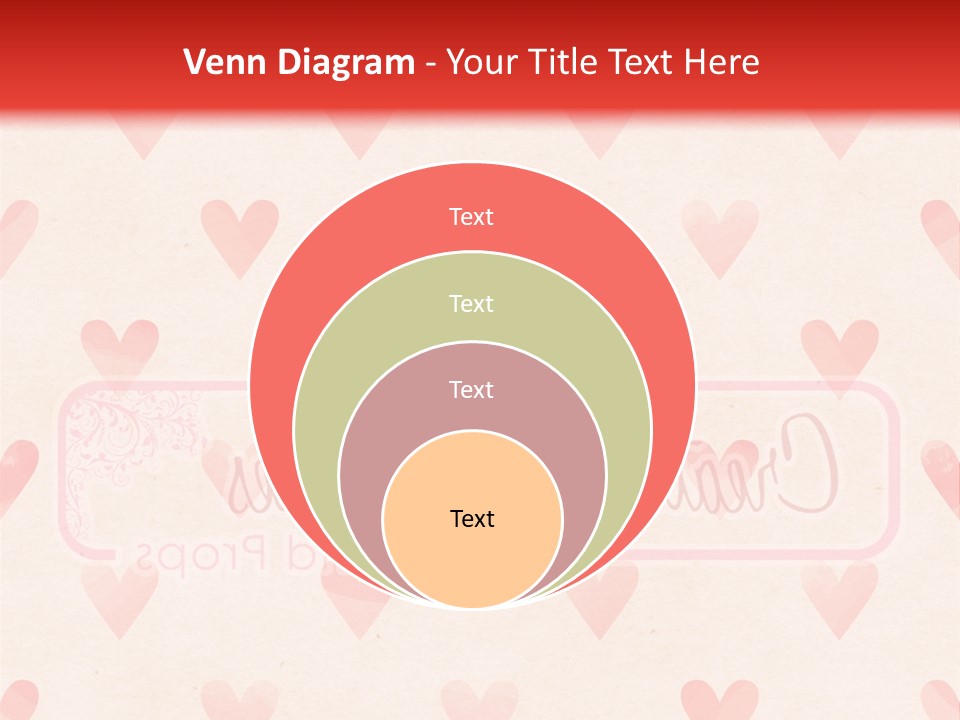 Wallpaper Pink Romantic PowerPoint Template