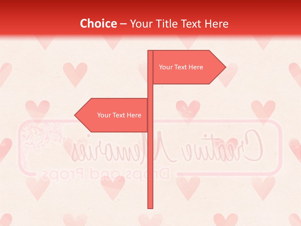 Wallpaper Pink Romantic PowerPoint Template