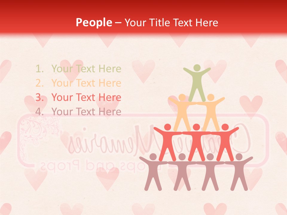 Wallpaper Pink Romantic PowerPoint Template