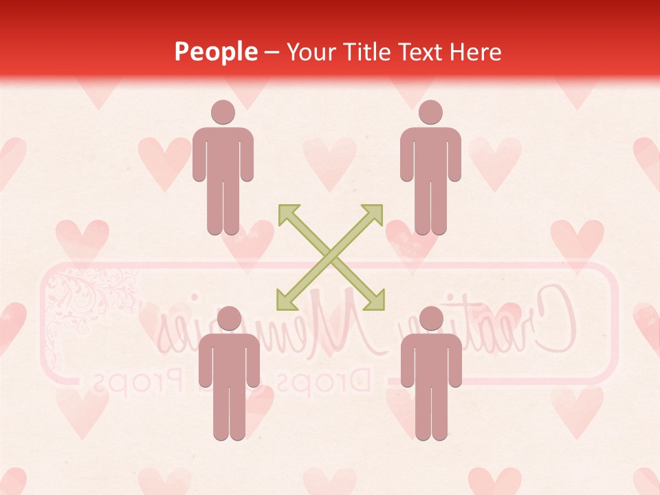 Wallpaper Pink Romantic PowerPoint Template