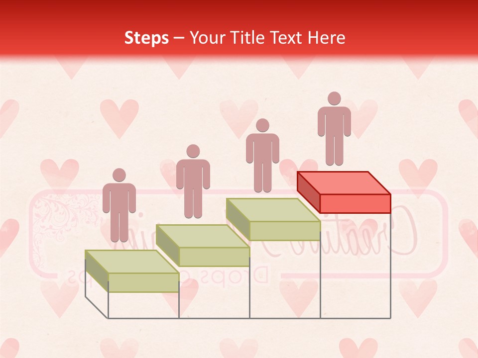 Wallpaper Pink Romantic PowerPoint Template