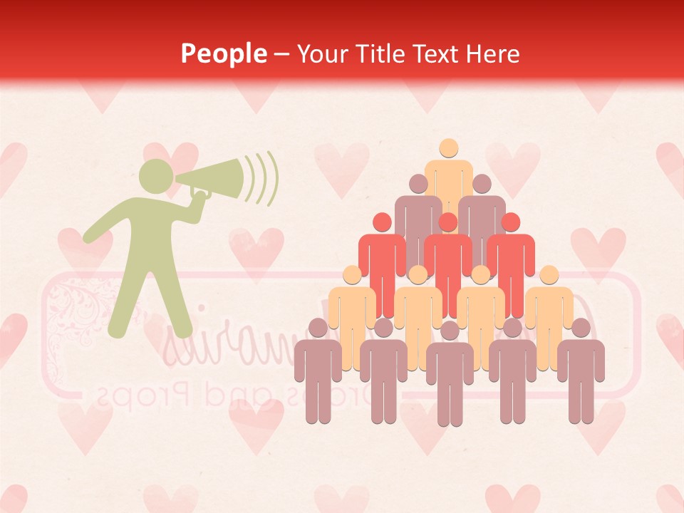 Wallpaper Pink Romantic PowerPoint Template