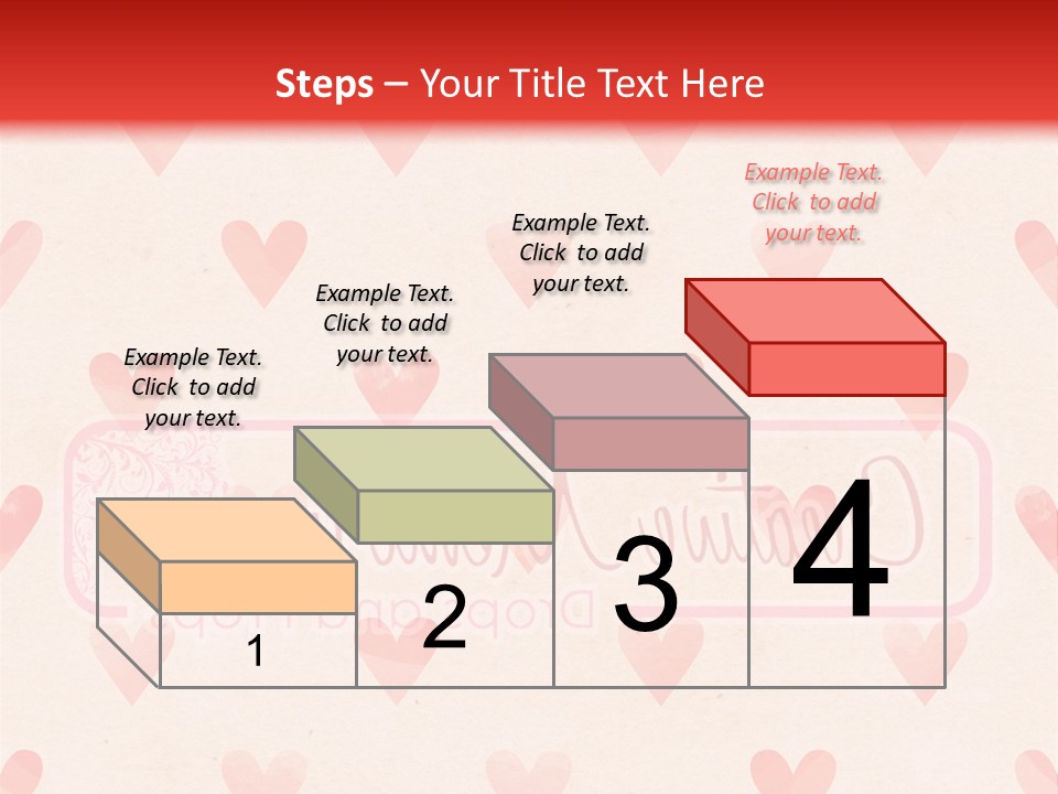 Wallpaper Pink Romantic PowerPoint Template