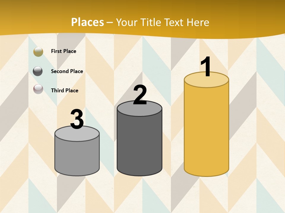 Geometric Paper Pattern PowerPoint Template