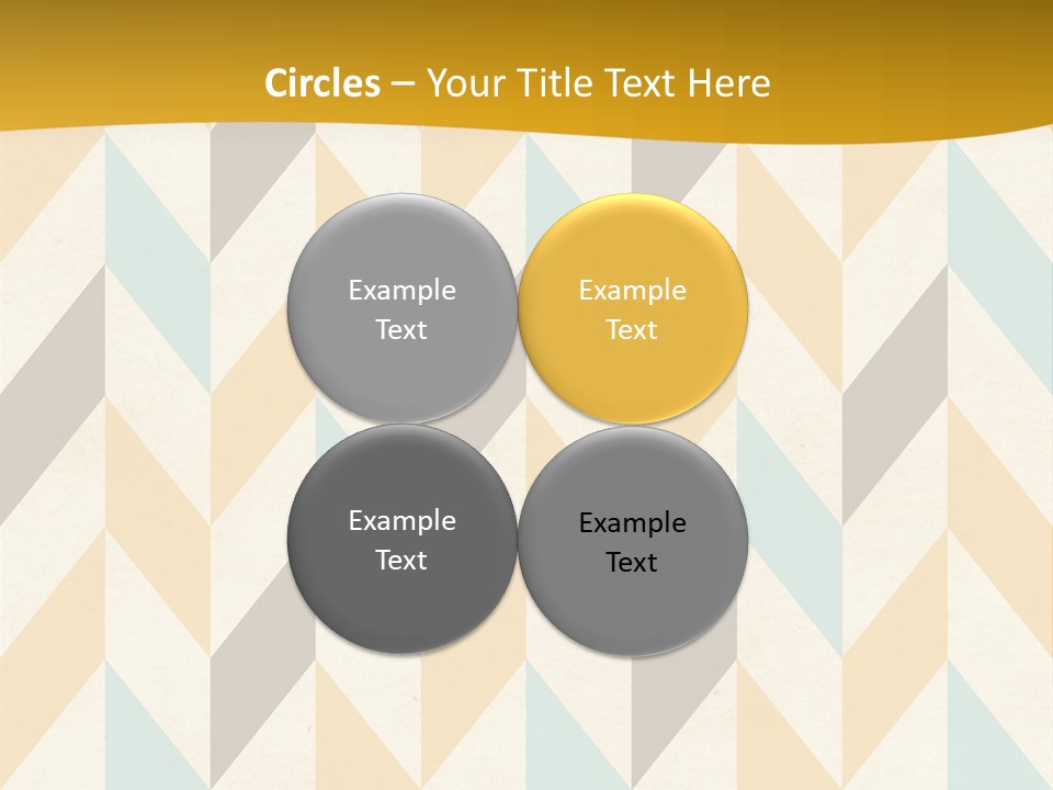 Geometric Paper Pattern PowerPoint Template