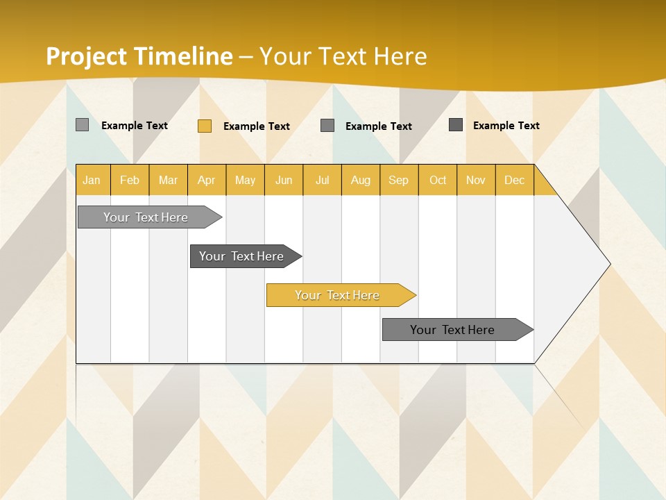 Geometric Paper Pattern PowerPoint Template