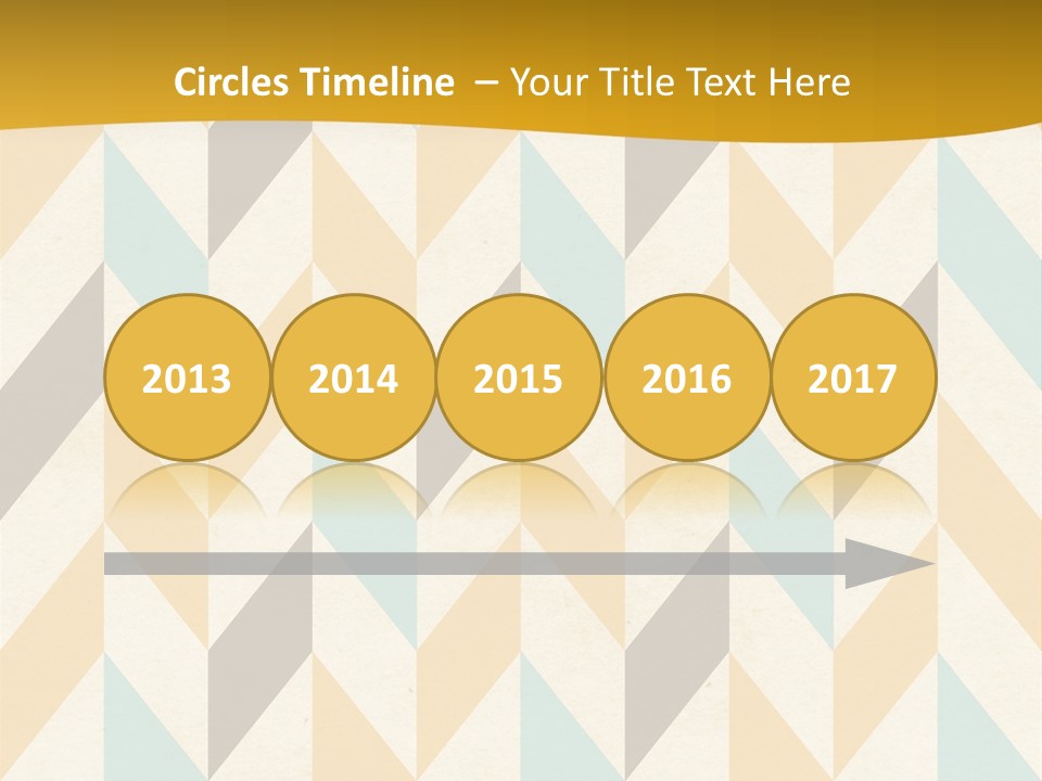 Geometric Paper Pattern PowerPoint Template