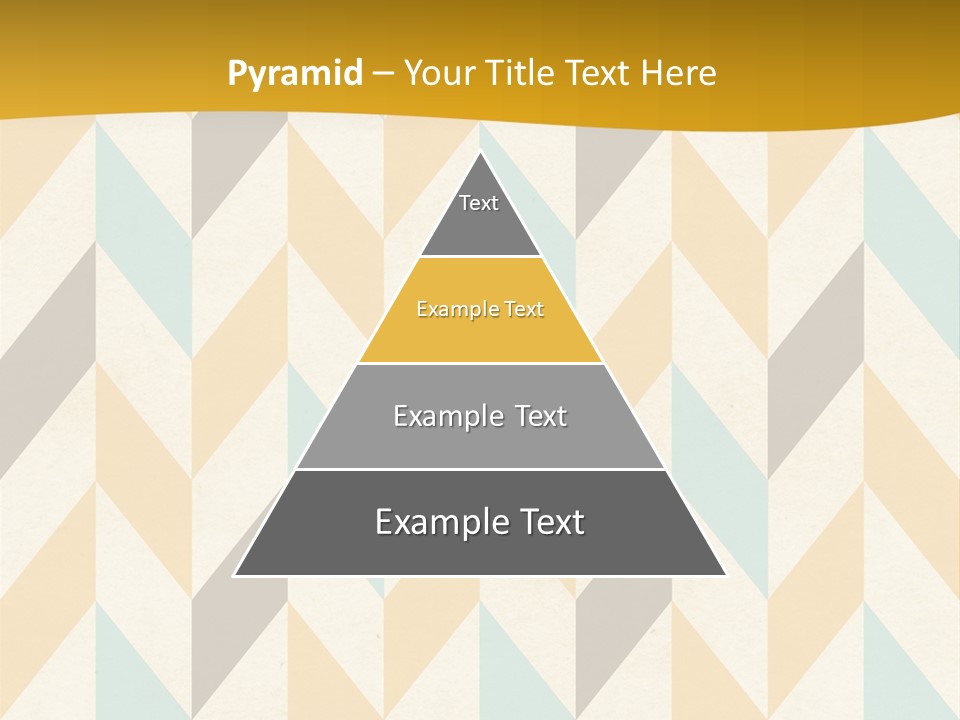 Geometric Paper Pattern PowerPoint Template