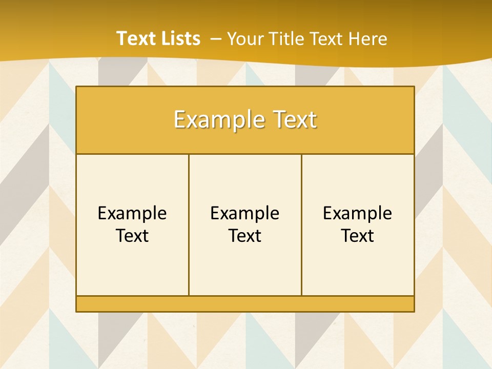Geometric Paper Pattern PowerPoint Template
