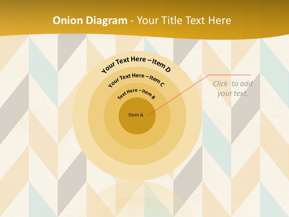 Geometric Paper Pattern PowerPoint Template