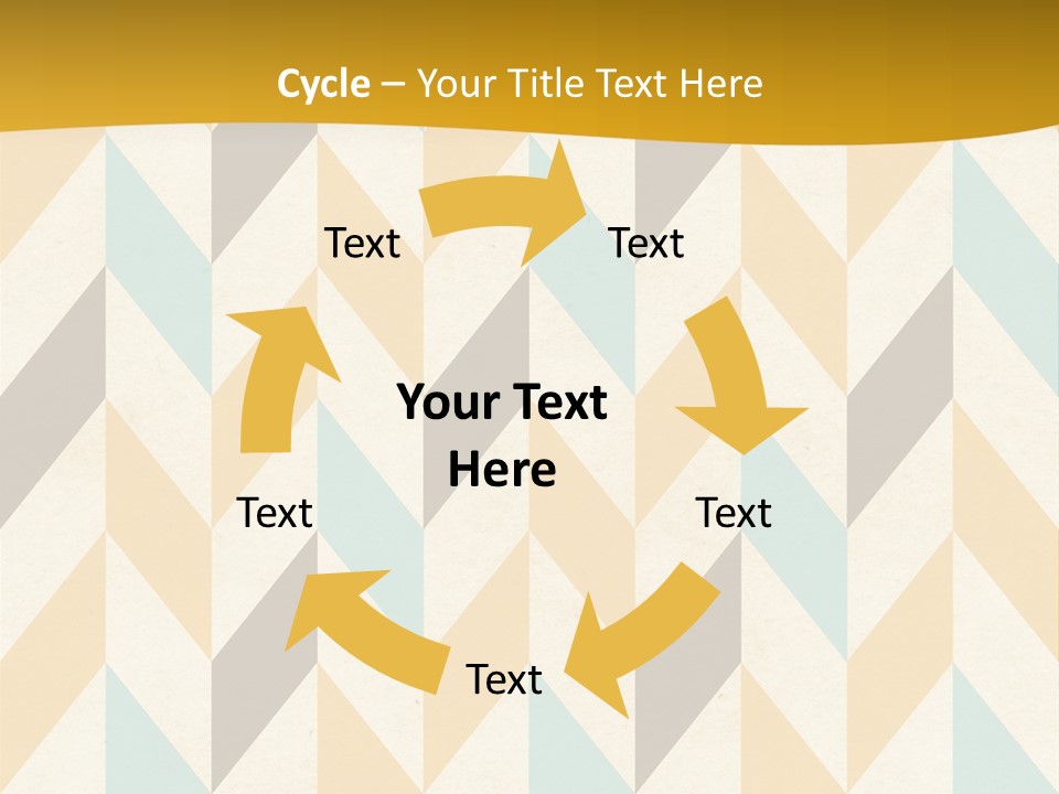 Geometric Paper Pattern PowerPoint Template