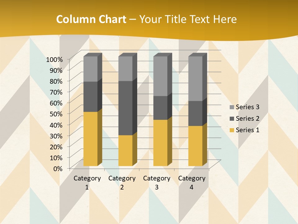 Geometric Paper Pattern PowerPoint Template