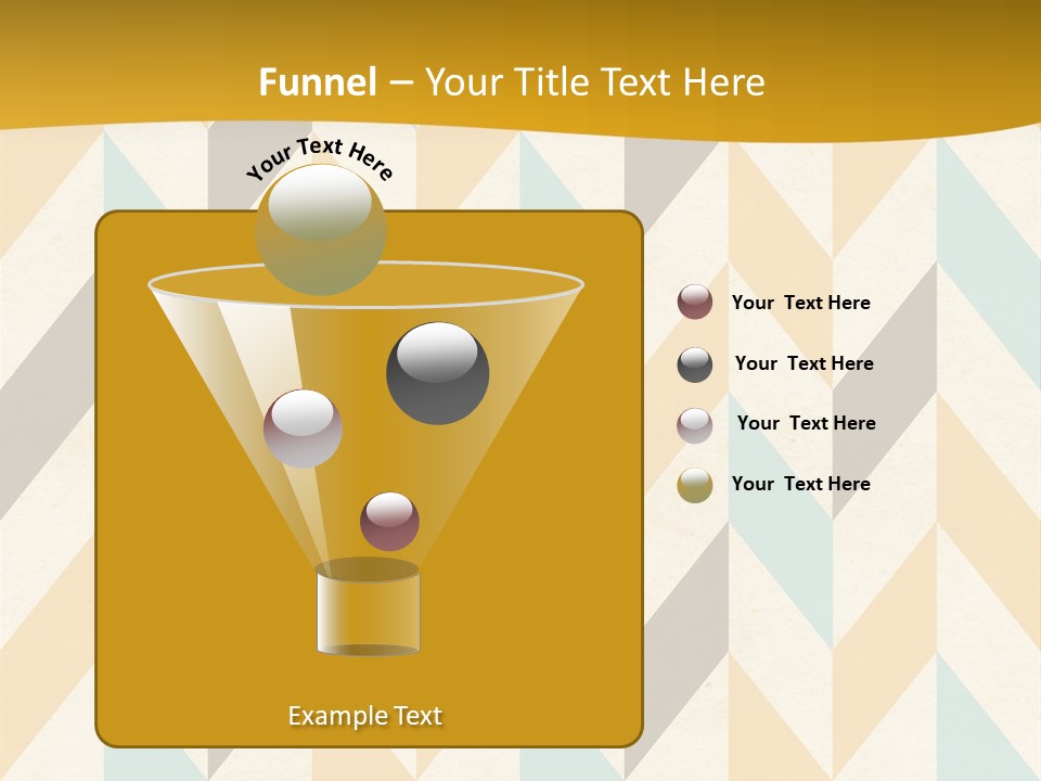 Geometric Paper Pattern PowerPoint Template
