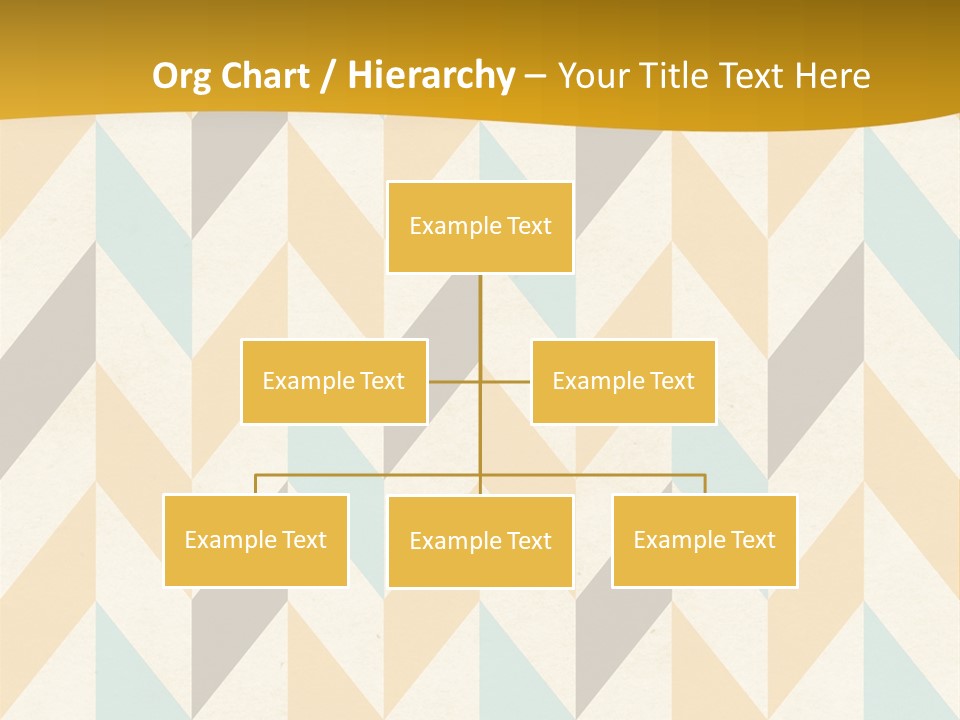 Geometric Paper Pattern PowerPoint Template