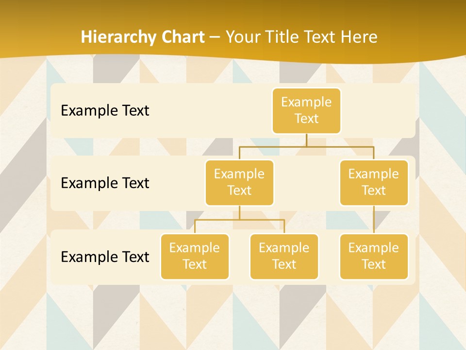Geometric Paper Pattern PowerPoint Template