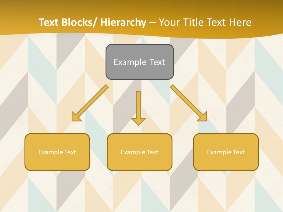 Geometric Paper Pattern PowerPoint Template