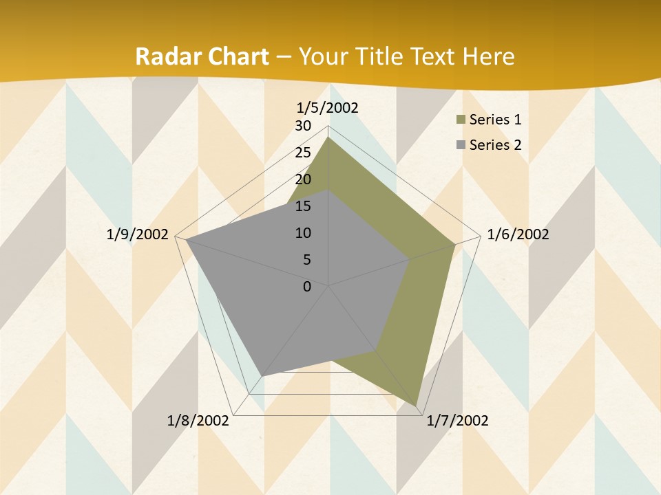 Geometric Paper Pattern PowerPoint Template