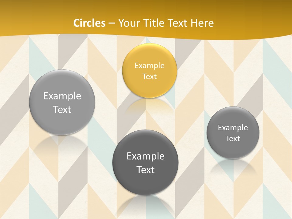 Geometric Paper Pattern PowerPoint Template