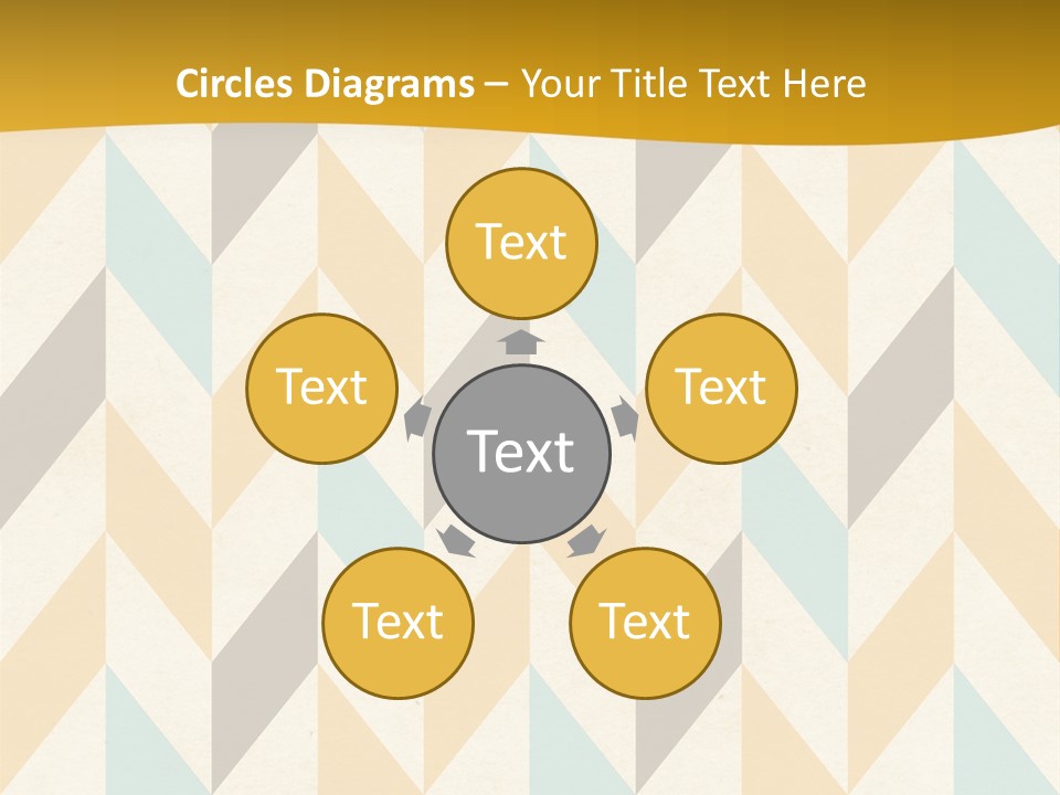 Geometric Paper Pattern PowerPoint Template