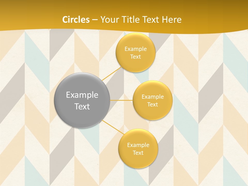Geometric Paper Pattern PowerPoint Template