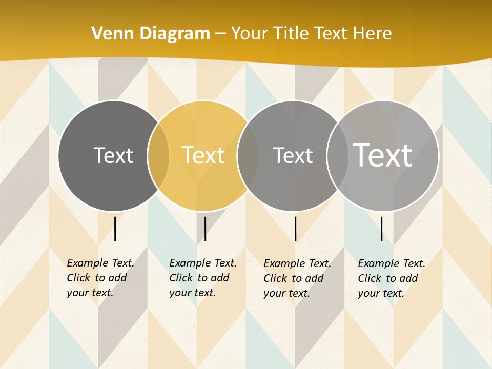 Geometric Paper Pattern PowerPoint Template
