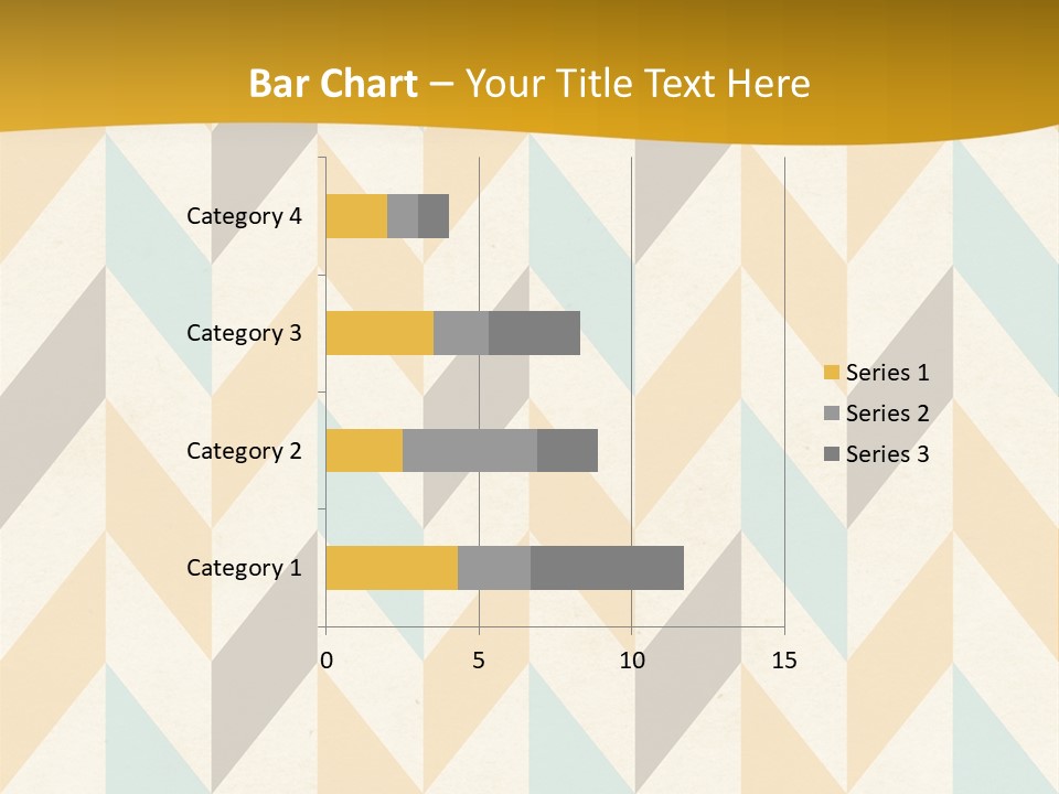 Geometric Paper Pattern PowerPoint Template