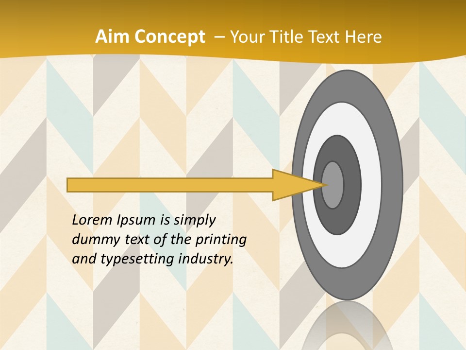 Geometric Paper Pattern PowerPoint Template