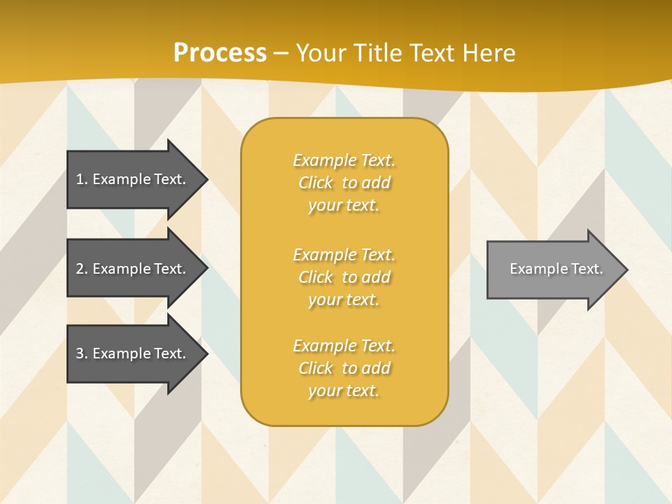 Geometric Paper Pattern PowerPoint Template