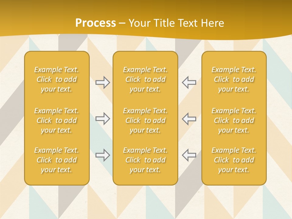 Geometric Paper Pattern PowerPoint Template