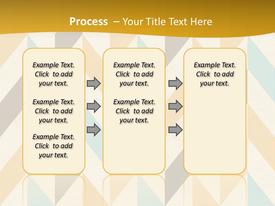 Geometric Paper Pattern PowerPoint Template