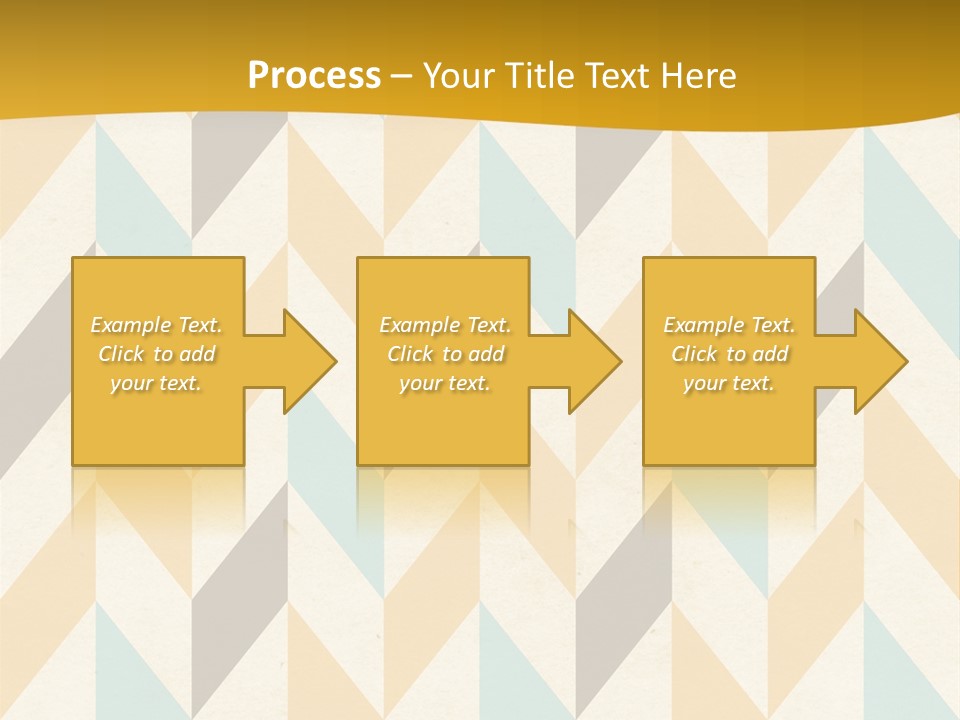 Geometric Paper Pattern PowerPoint Template