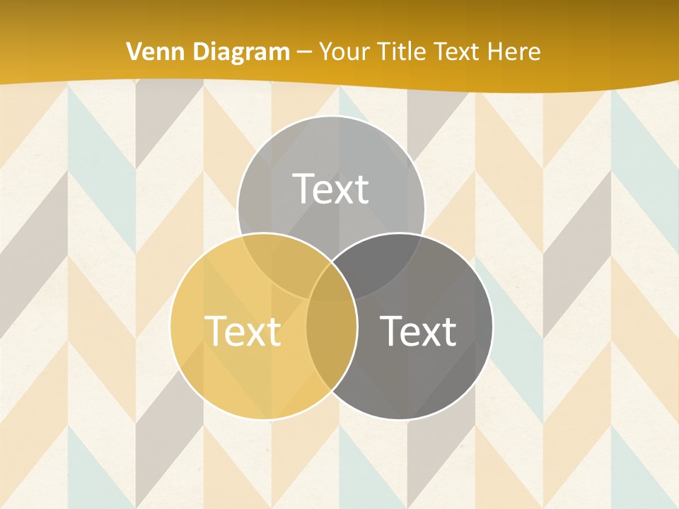 Geometric Paper Pattern PowerPoint Template